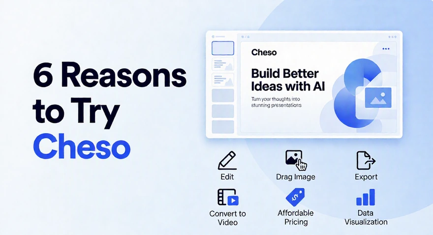Changing the title font in Cheso's Edit mode, with the font picker open beside the original slide.
